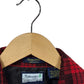 Vintage Fieldmaster Made in USA Red Insulated Flannel Button Up Size Medium