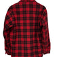 Vintage Fieldmaster Made in USA Red Insulated Flannel Button Up Size Medium