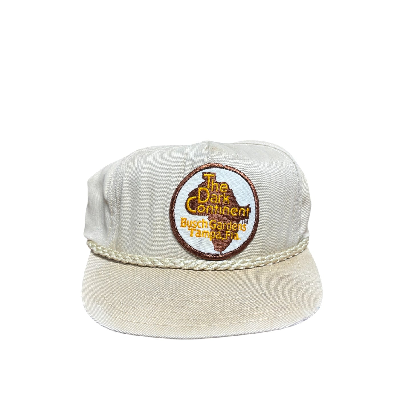 Vintage 90's Busch Gardens Dark Continent Africa Snapback Hat