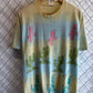 Vintage 90's Desert Nature All Over Print Graphic Tee Size XL