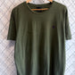 Vintage Polo Ralph Lauren Olive Green Small Pony Graphic Tee Size Medium