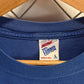 Vintage 90's Berry Blue Faded Mascot Graphic Tee Size Large