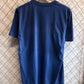 Vintage 90's Berry Blue Faded Mascot Graphic Tee Size Large