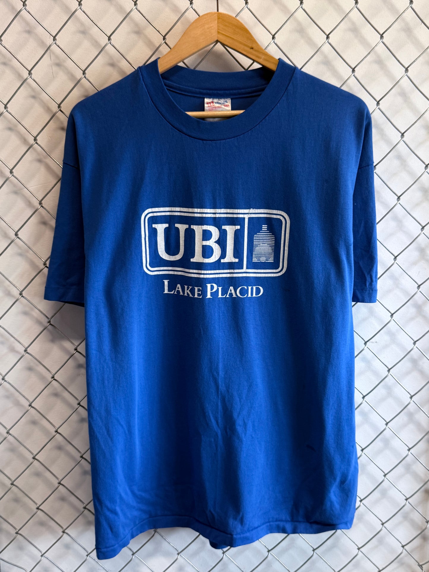 Vintage 80's Lake Placid Graphic Tee Size Large
