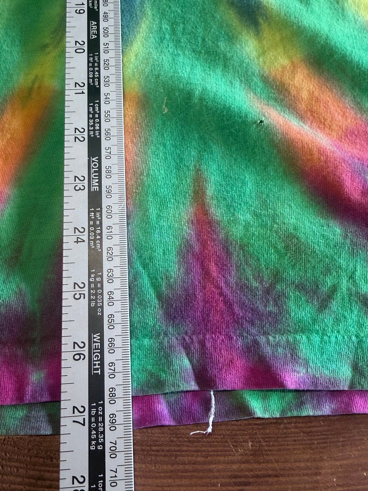 Vintage 90's Tie Dye Long Sleeve Shirt Size Large