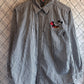 Vintage 90's Disney Mickey Minnie Mouse Button Up Shirt Size Large