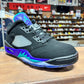 Jordan 5 Low Golf 'Black Grape' Size 9 (DS)