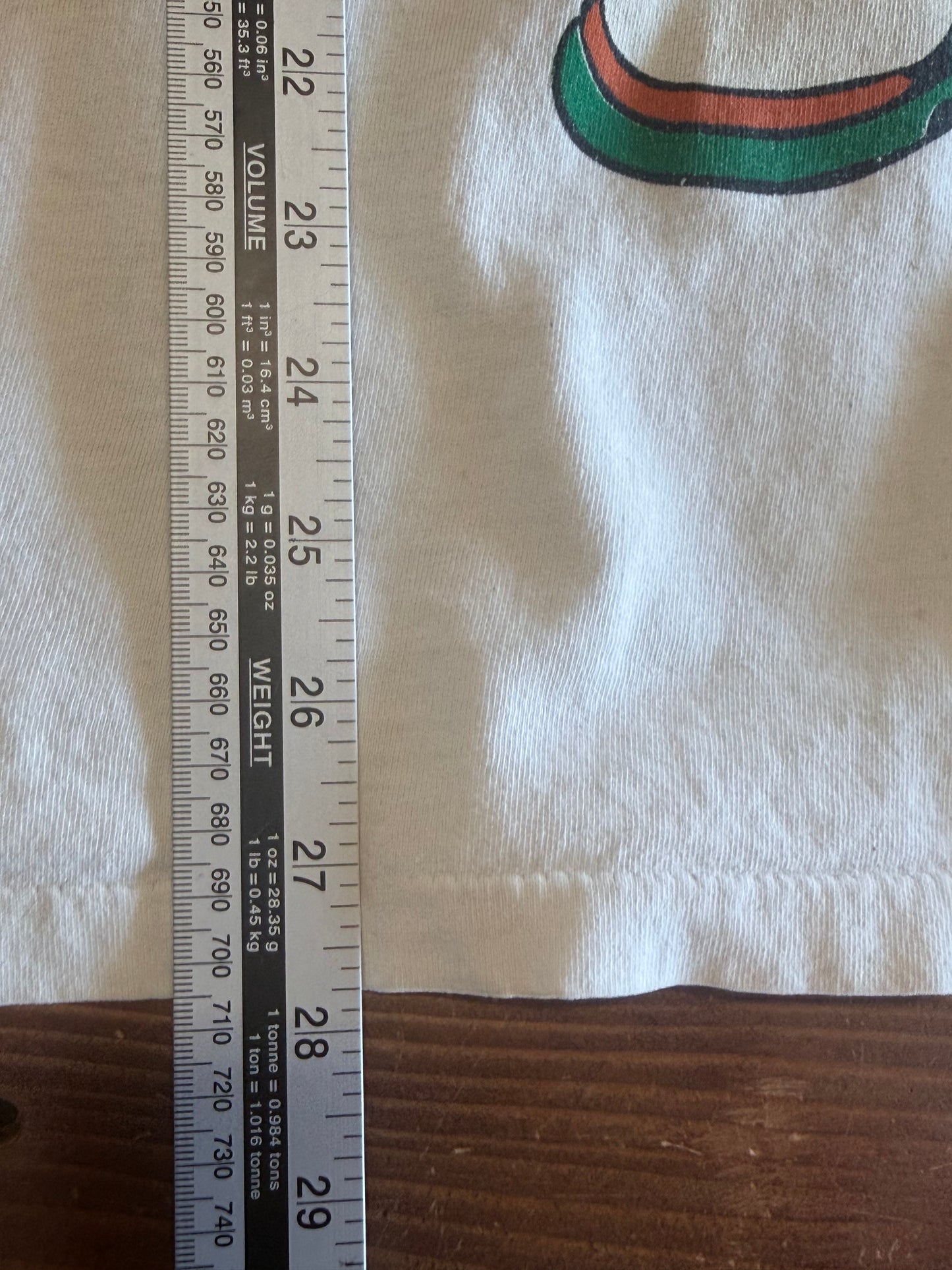Vintage 90's Miami Hurricanes Looney Tunes Hip Hop Tee Size XL