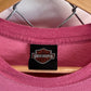 Harley Davidson Women's Pink Long Sleeve Biker Shirt Size Large