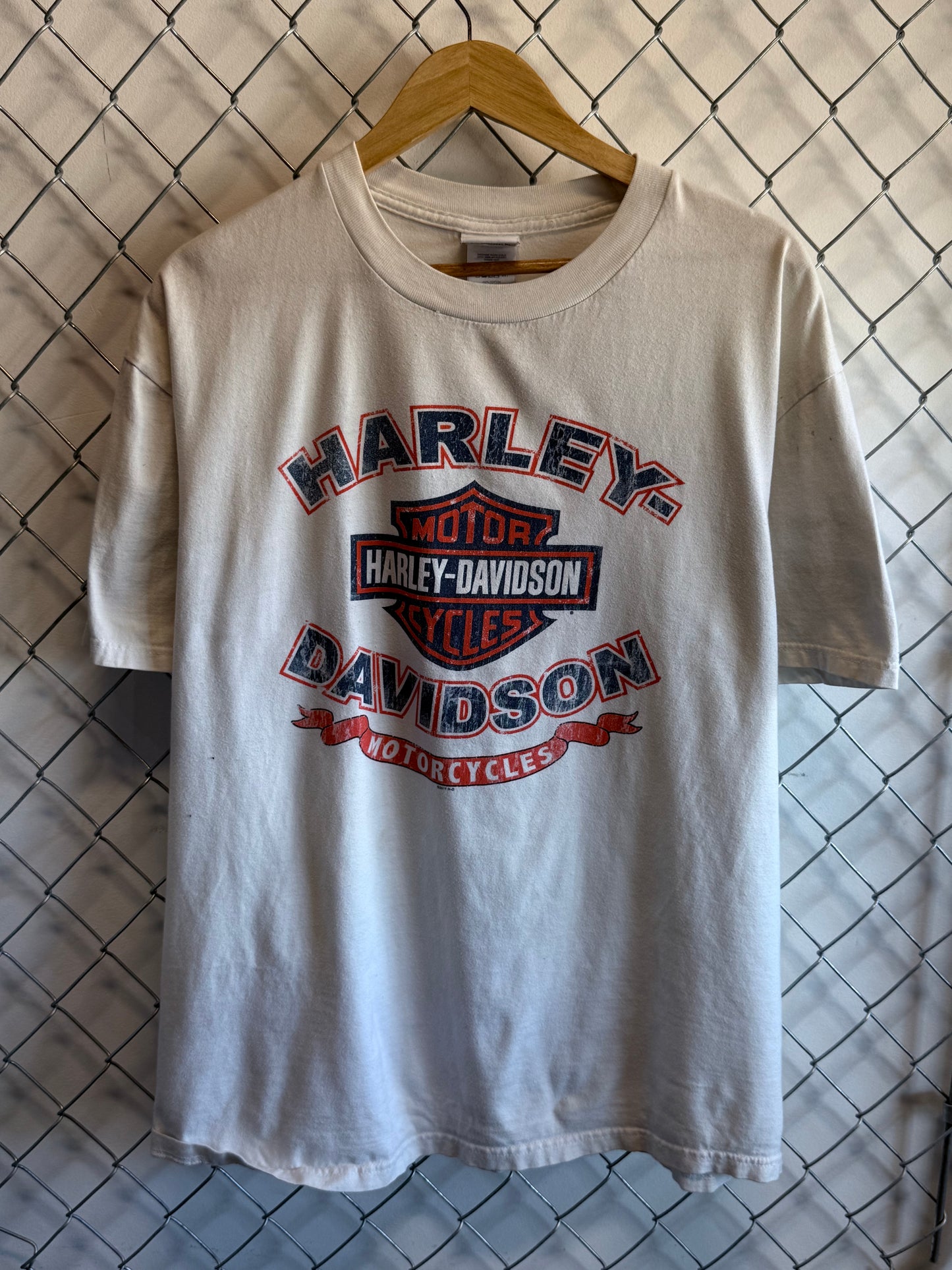 Harley Davidson Hollywood California Biker Graphic Tee Size XL