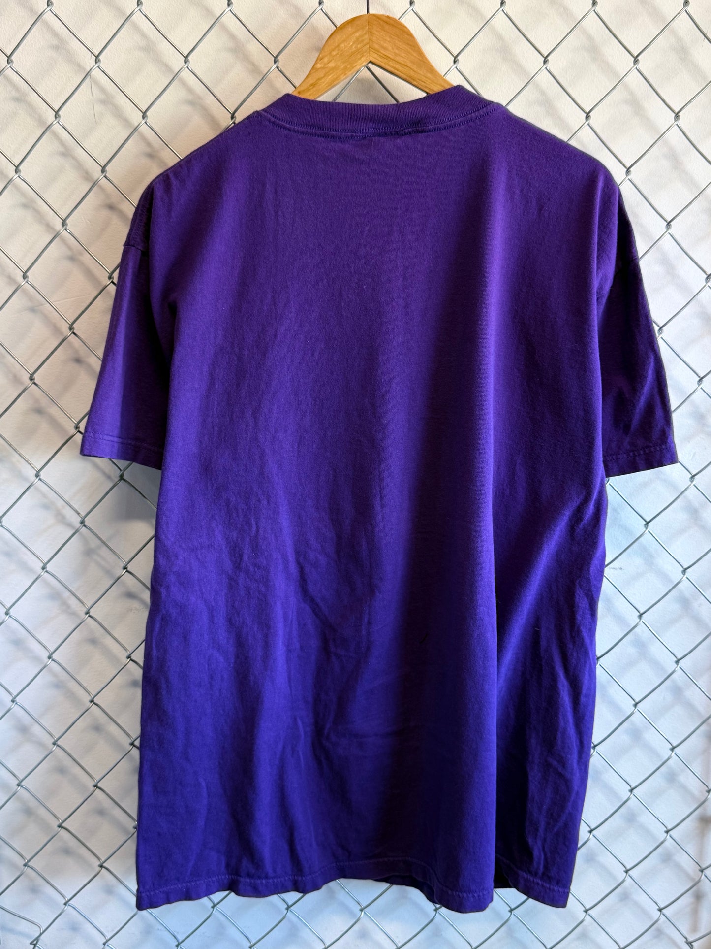 Vintage 90's Logo 7 Minnesota Vikings NFL Graphic Tee Size XL