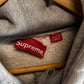 Supreme Heather Grey Box Logo Hoodie Size Large