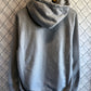 Supreme Heather Grey Box Logo Hoodie Size Large