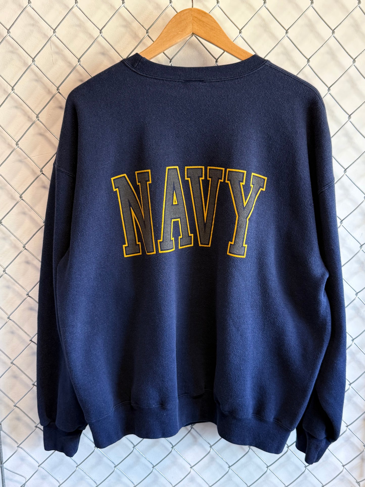 Vintage 90's United States Navy Military Sweater Size XL
