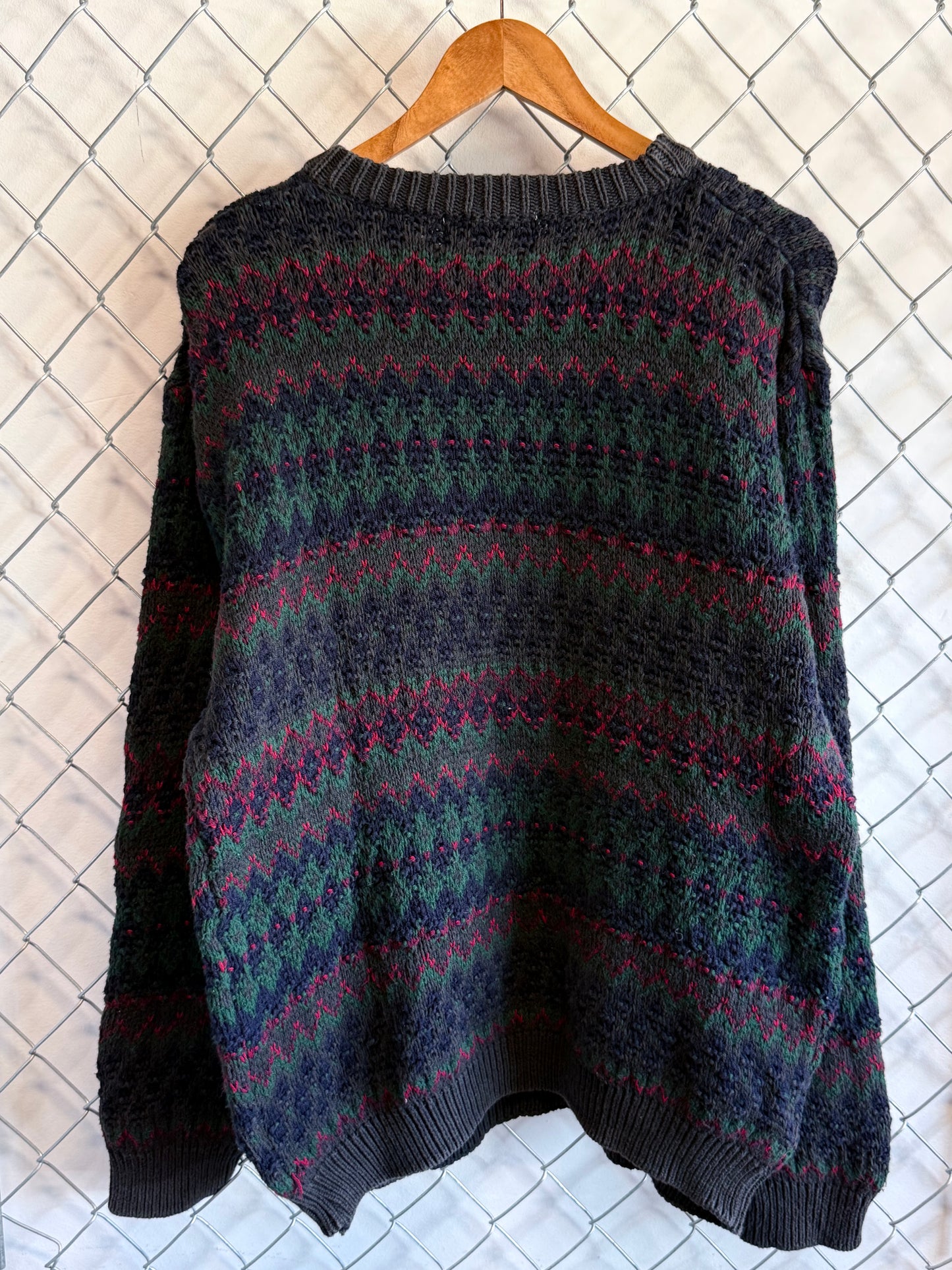 Vintage American Eagle Outfitters Made in USA Knit Sweater Size Large