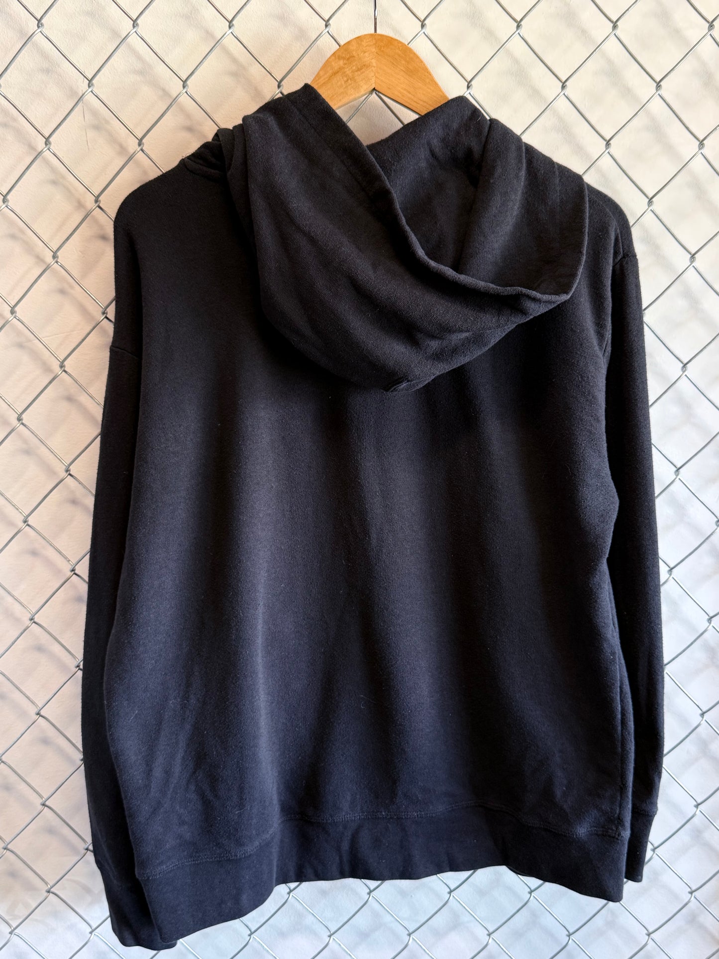 Vintage Levi's SilverTab Logo Black Hoodie Size Medium