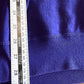 Vintage 90's Muscatine Iowa Purple Embroidered Sweater Size XXL