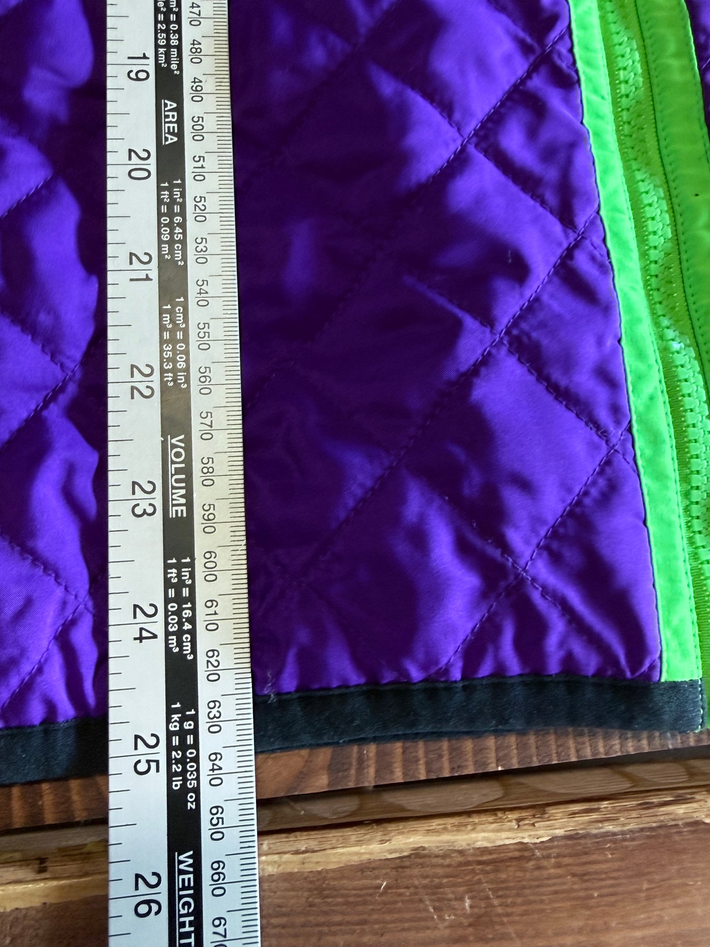 Vintage Women's Lauren Ralph Lauren Active Purple Zip Up Jacket Size XL