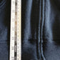 Vintage Sturdy Sweats Black Blank Zip Up Hoodie Made in USA Size Large