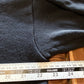 Vintage Sturdy Sweats Black Blank Zip Up Hoodie Made in USA Size Large