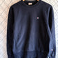 Vintage Champion Reverse Weave Black Crewneck Sweater Rochester Size Large