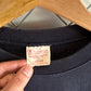 Vintage Champion Reverse Weave Black Crewneck Sweater Rochester Size Large