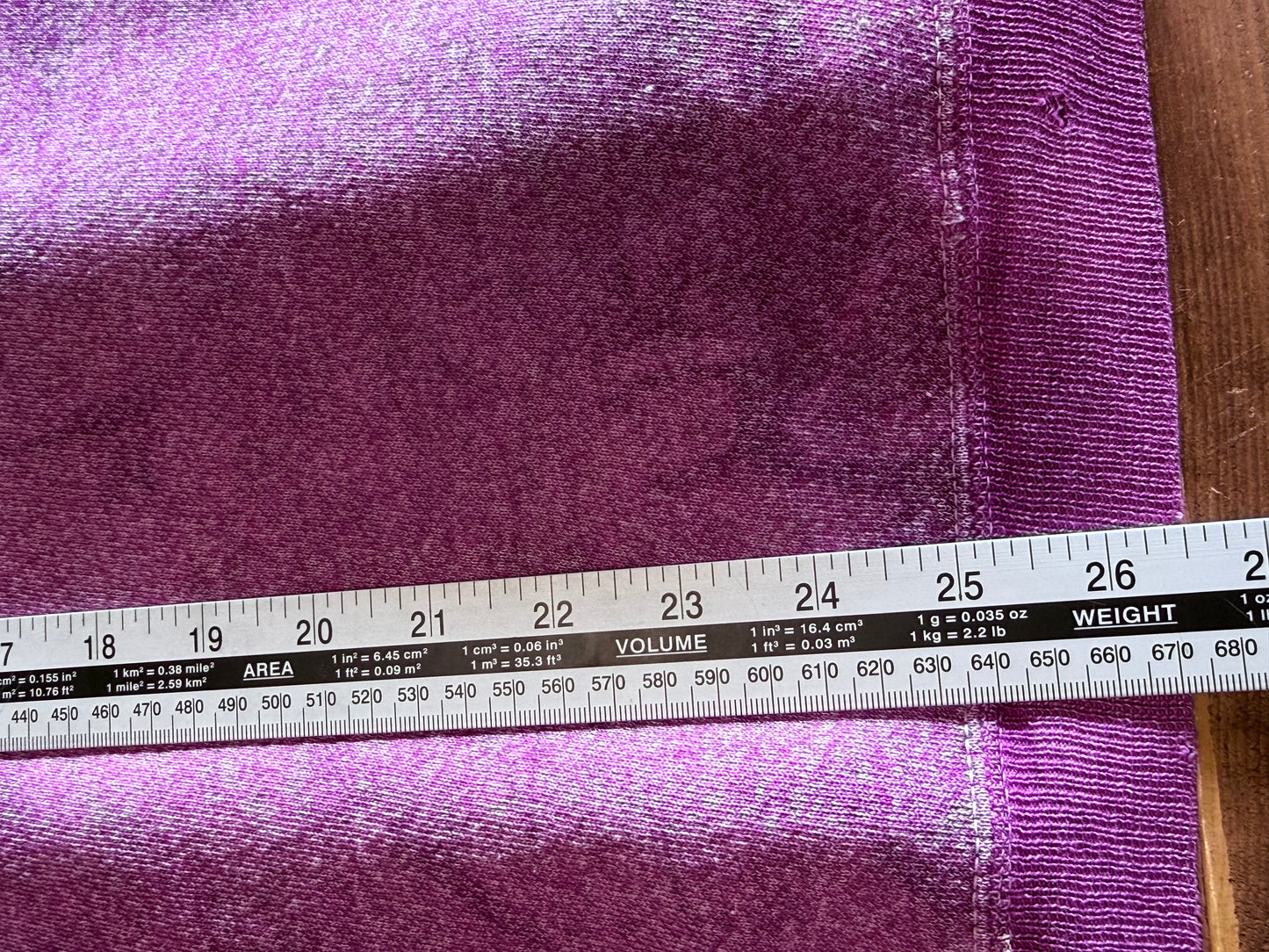 Vintage 90's Hanes Women's Overdyed Purple Crewneck Sweater Size XXL