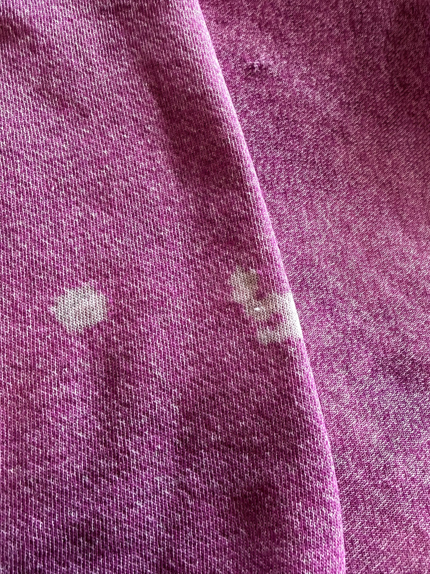 Vintage 90's Hanes Women's Overdyed Purple Crewneck Sweater Size XXL