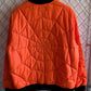 Supreme Quilted Spiderweb Work Jacket Orange Size Large