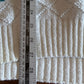 Vintage 90's White Knit Geometric Pattern Sweater Size Large
