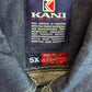 Vintage 90's Kani Jeans Denim Trucker Jacket Size 5XL