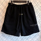 Fear of God Essentials Black Sweat Shorts Size Medium