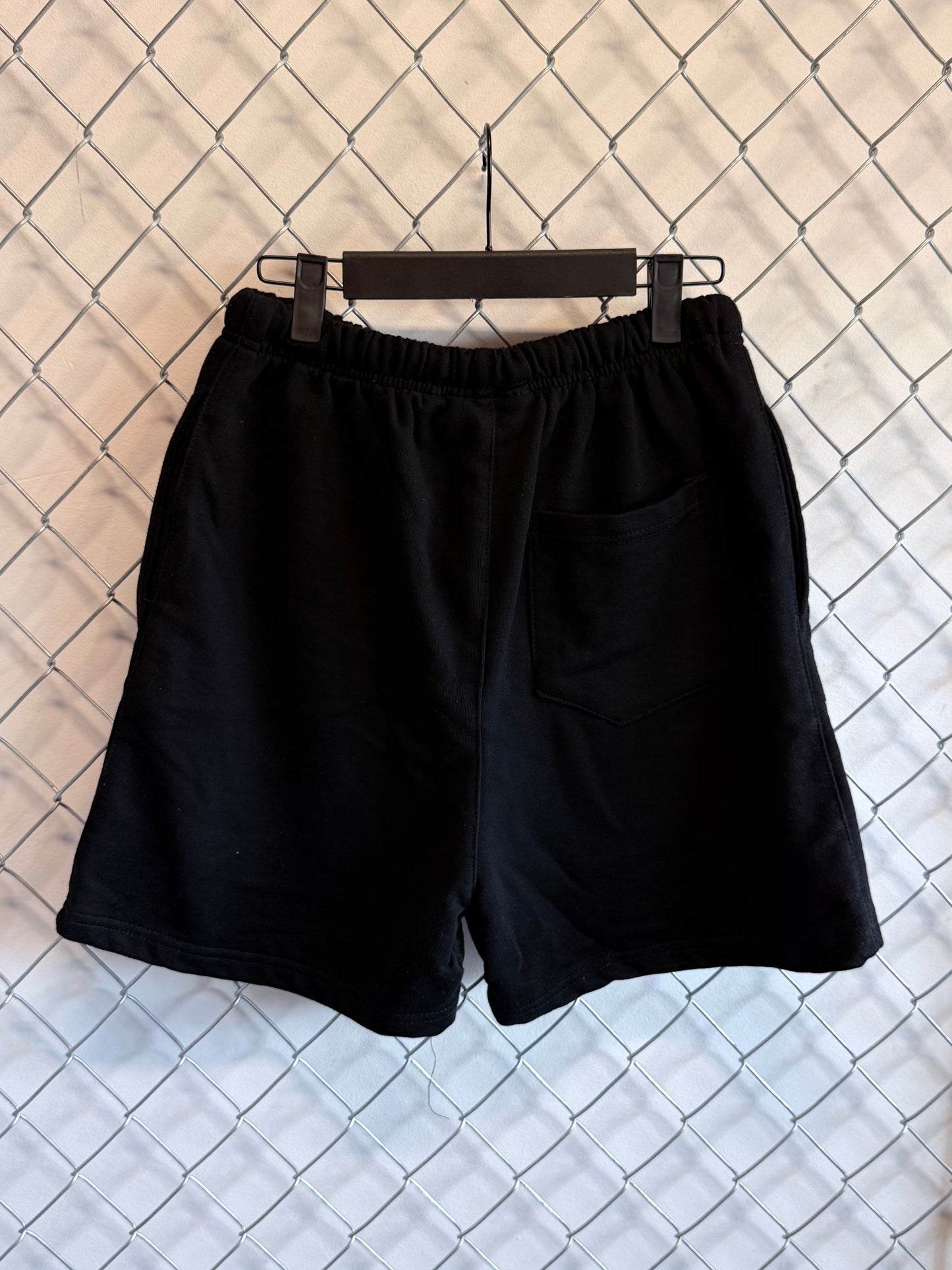 Fear of God Essentials Black Sweat Shorts Size Medium