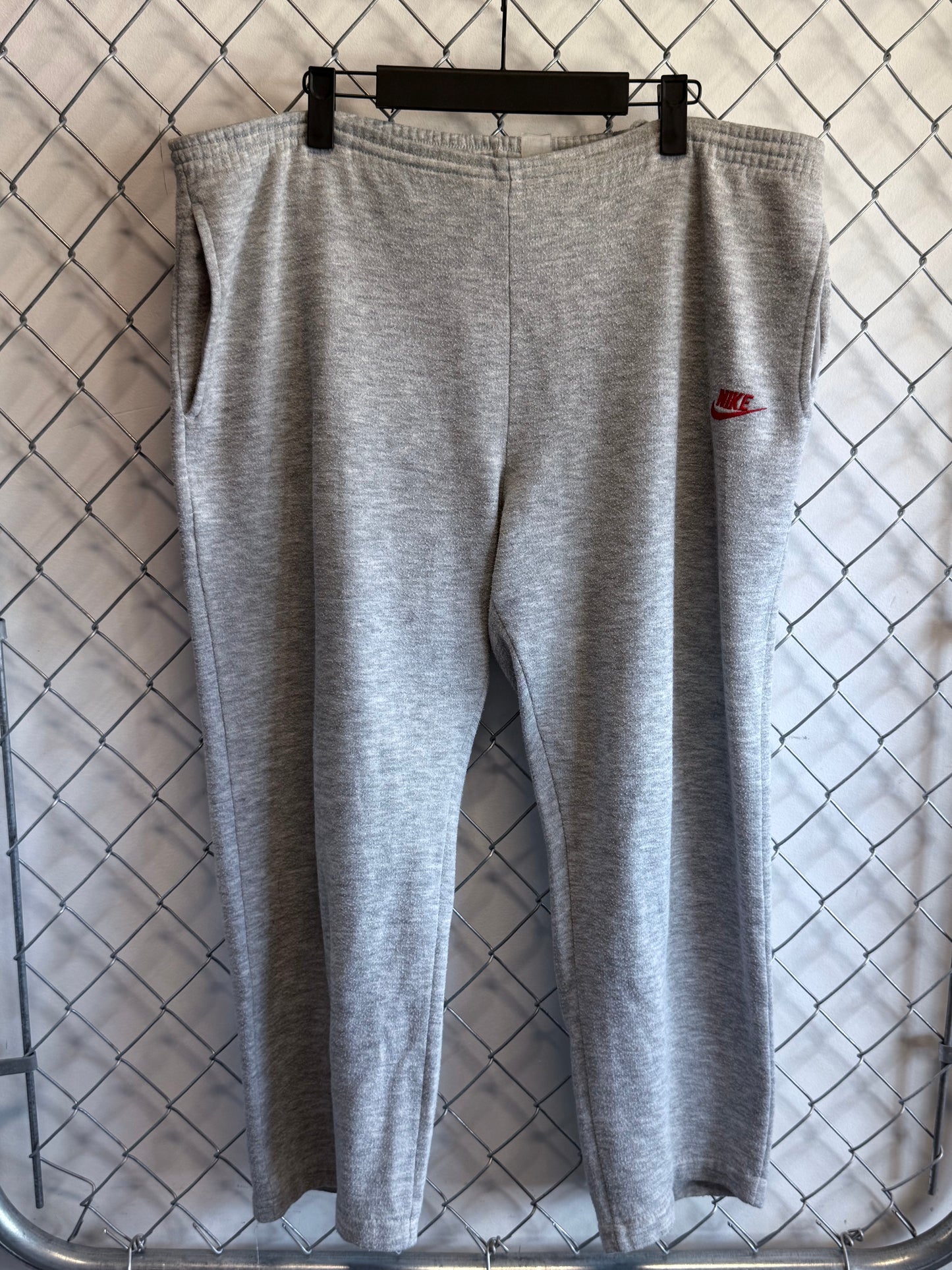 Vintage 80's Nike Silver Tag Grey Sweatpants Size Medium