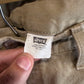 Vintage Levi's Light Brown 501 Button Fly Denim Jeans Size 35x28