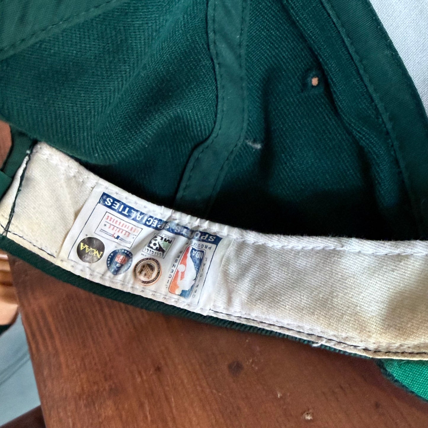 Vintage 90's Sports Specialties Green Broncos Hat