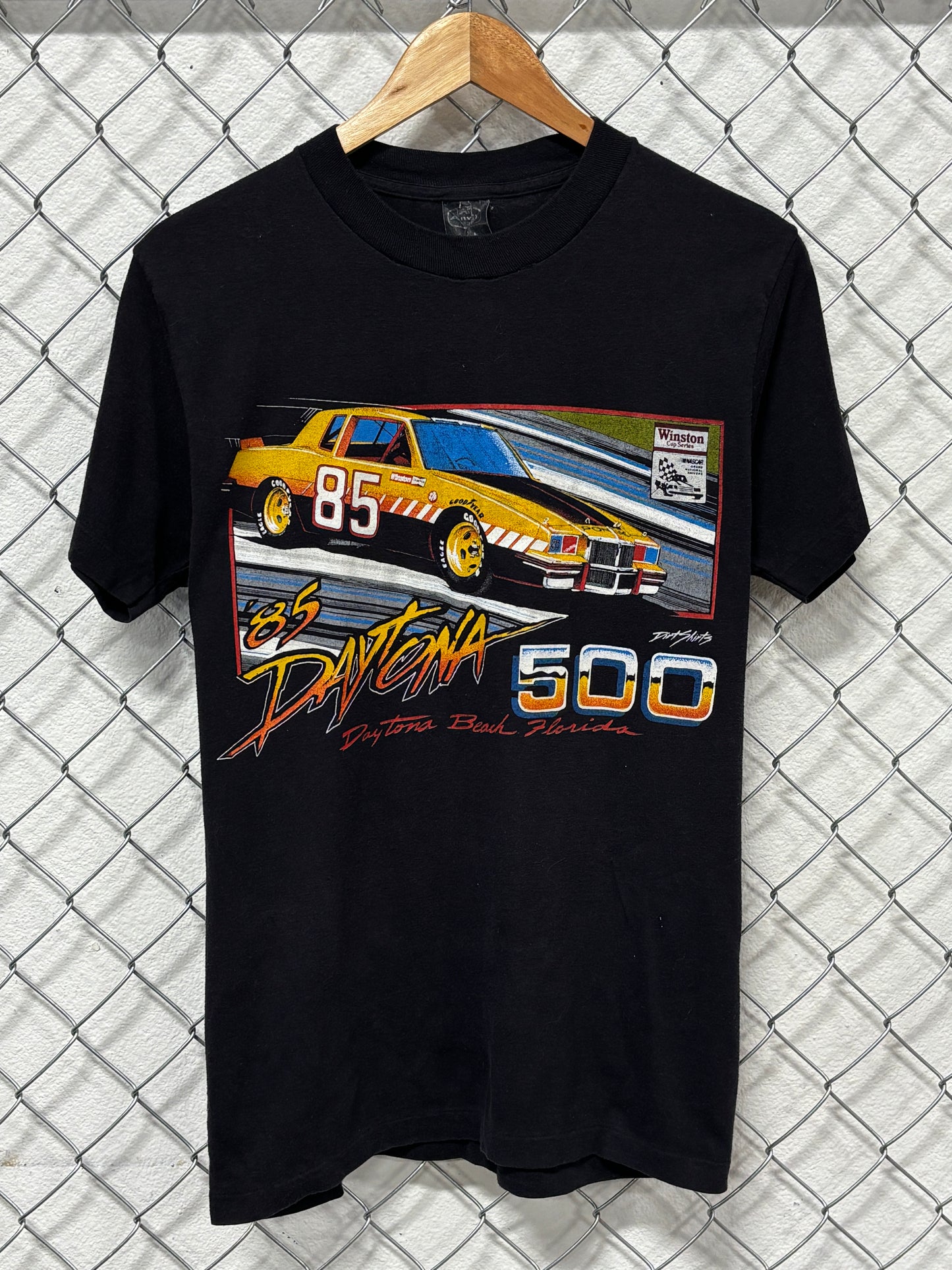Vintage 1985 Daytona 500 NASCAR Winston Cup Racing Tee Size Large