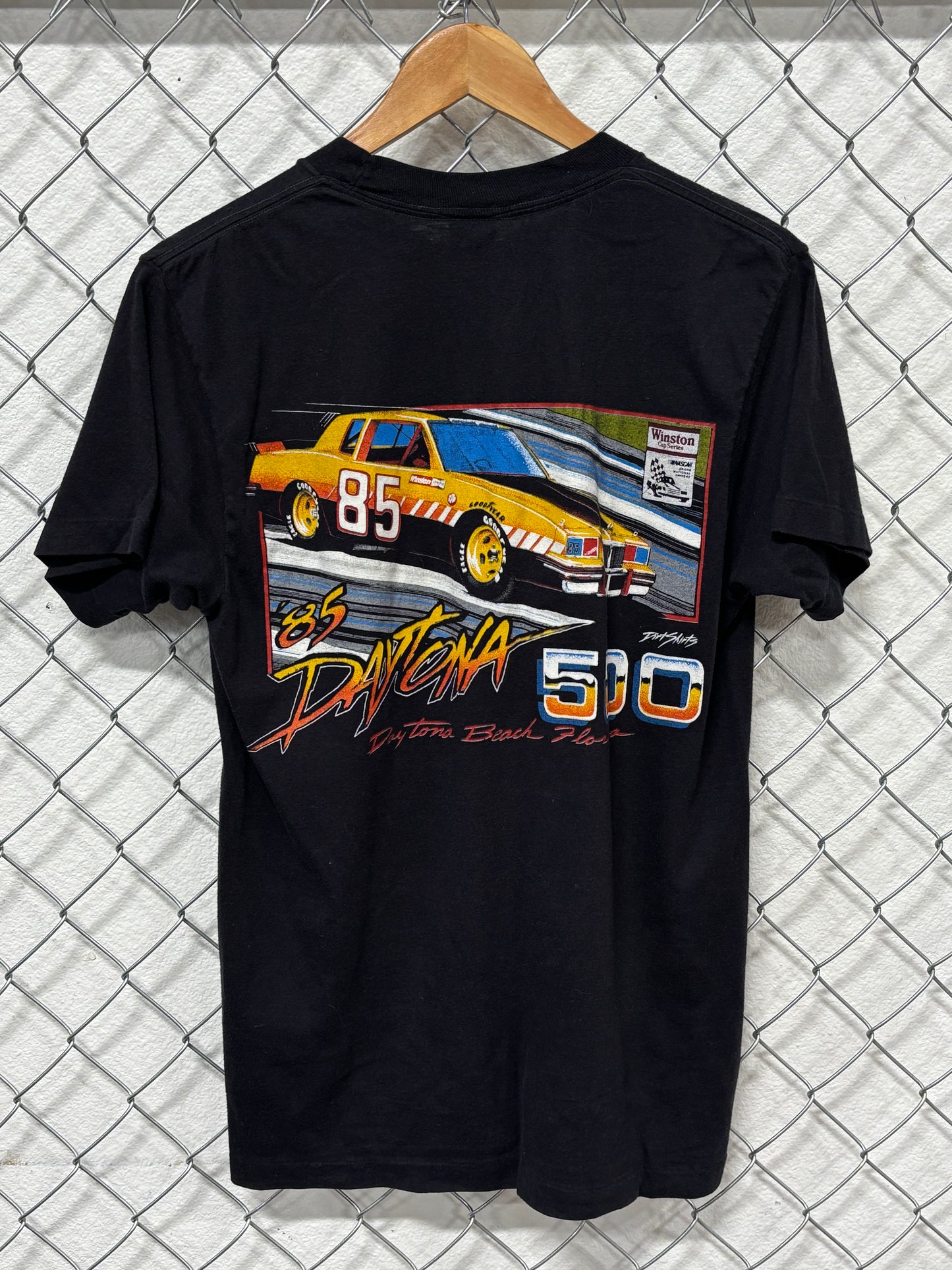 Vintage 1985 Daytona 500 NASCAR Winston Cup Racing Tee Size Large