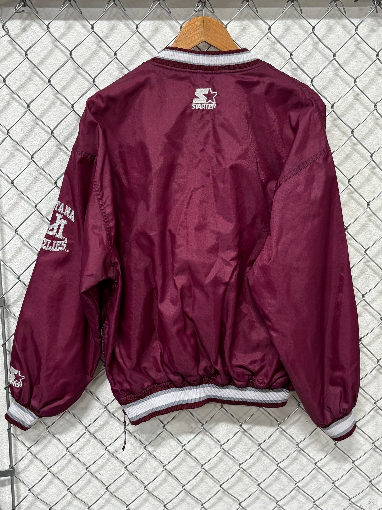 Vintage 90's Starter University of Montana Grizzlies Jacket Size Medium