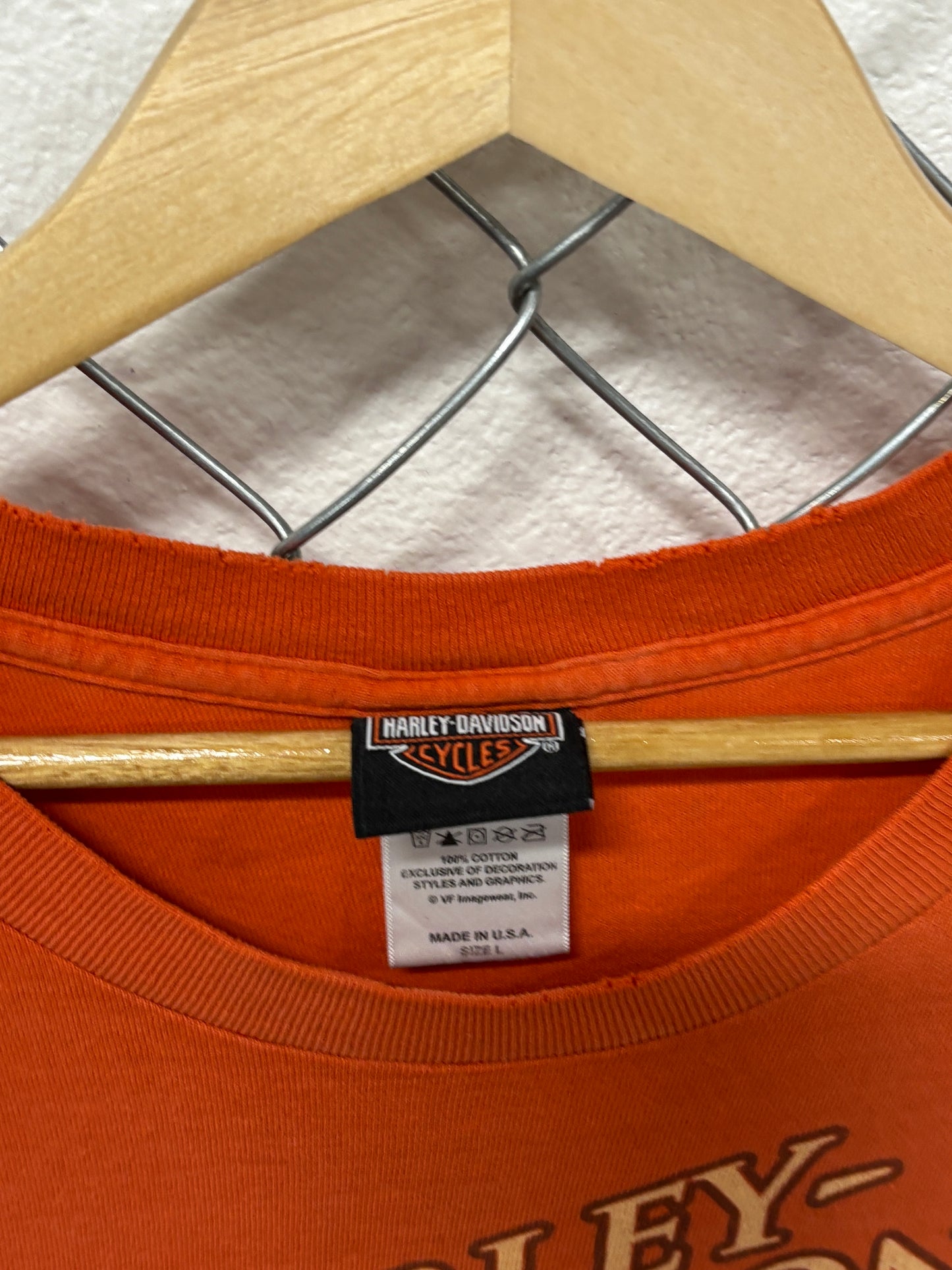 Harley Davidson Dallas Texas Biker Pocket Tee Size Large