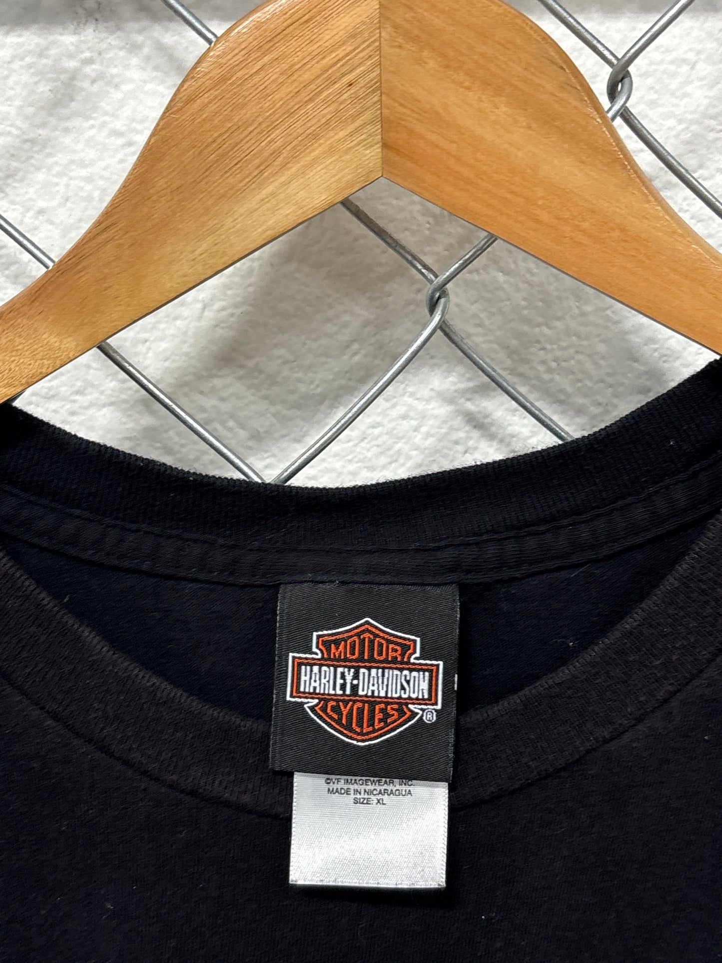 Harley Davidson Biker Cutoff Shirt Size XL
