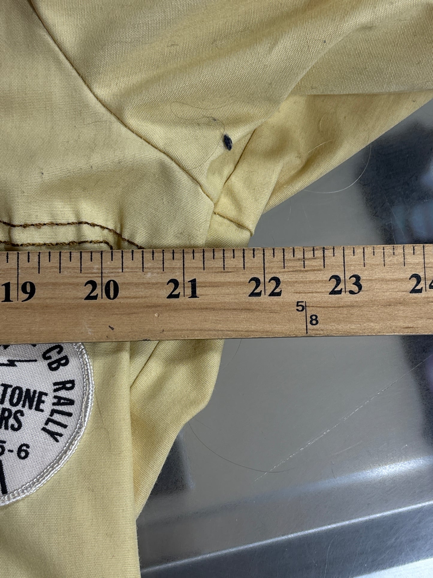 Vintage 70's Windbreaker Jacket CB Radio Patches All Over Size Large