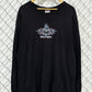 Vintage Easy Riders Flame Sleeve Biker Long Sleeve Shirt Size XXL