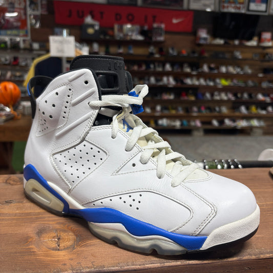 Jordan 6 'Sport Blue' Size 8.5