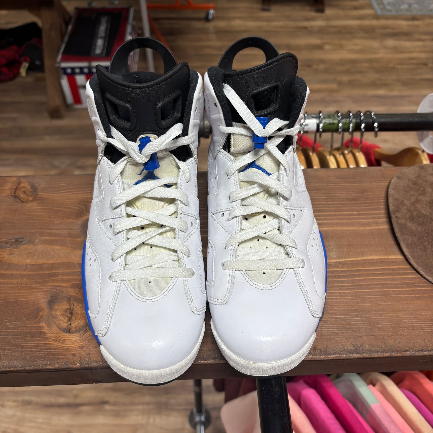 Jordan 6 'Sport Blue' Size 8.5
