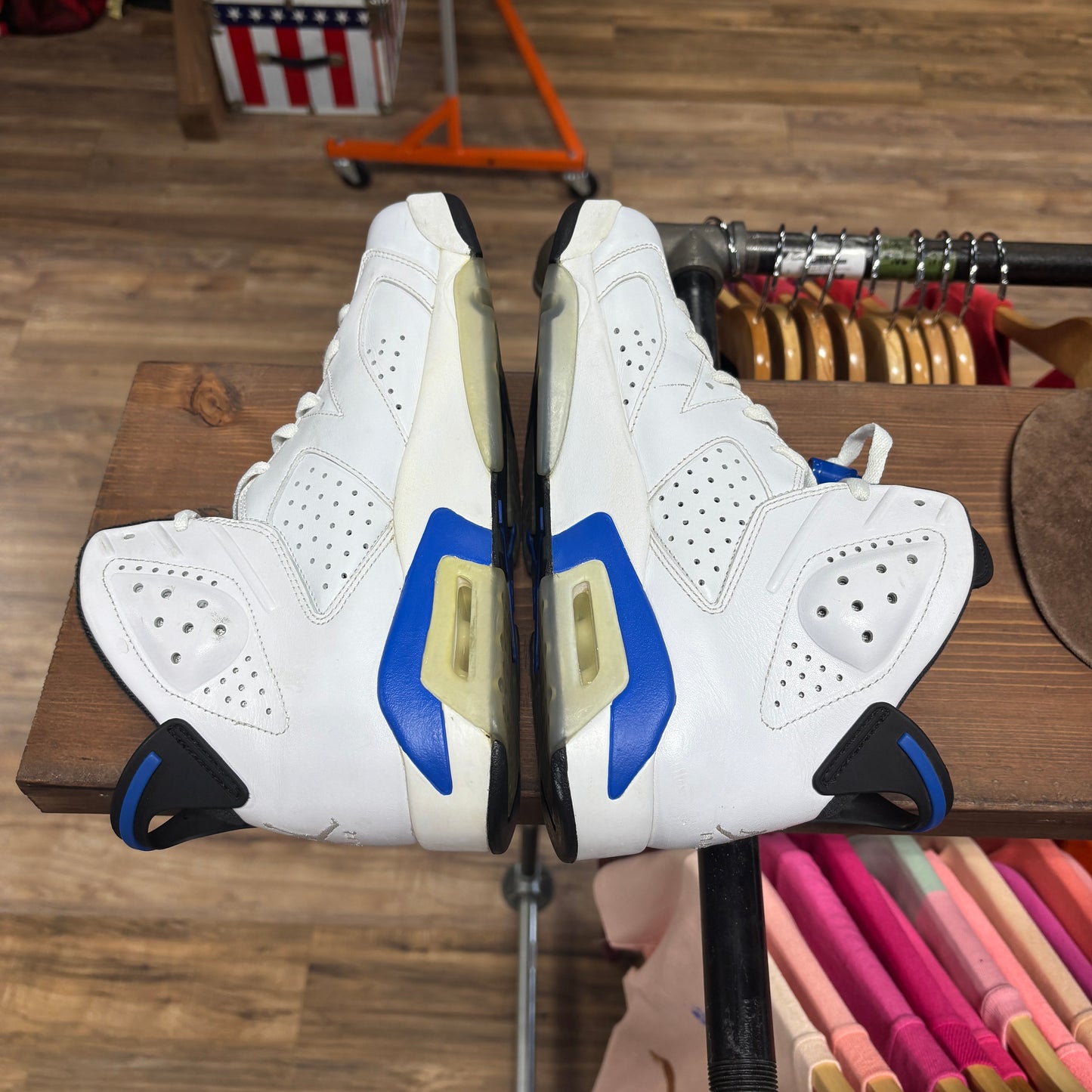Jordan 6 'Sport Blue' Size 8.5