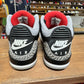 Jordan 3 'Black Cement (2018)' Size 9