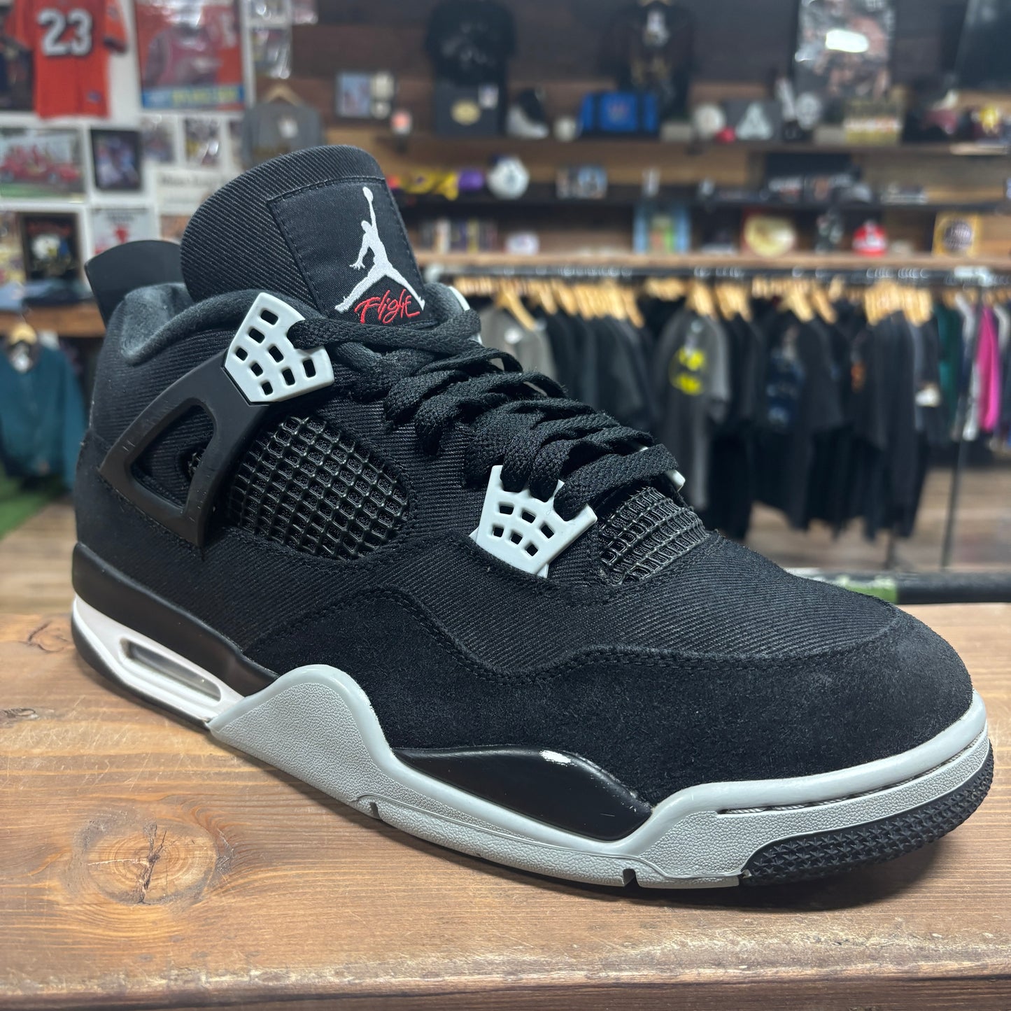 Jordan 4 'Black Canvas' Size 13