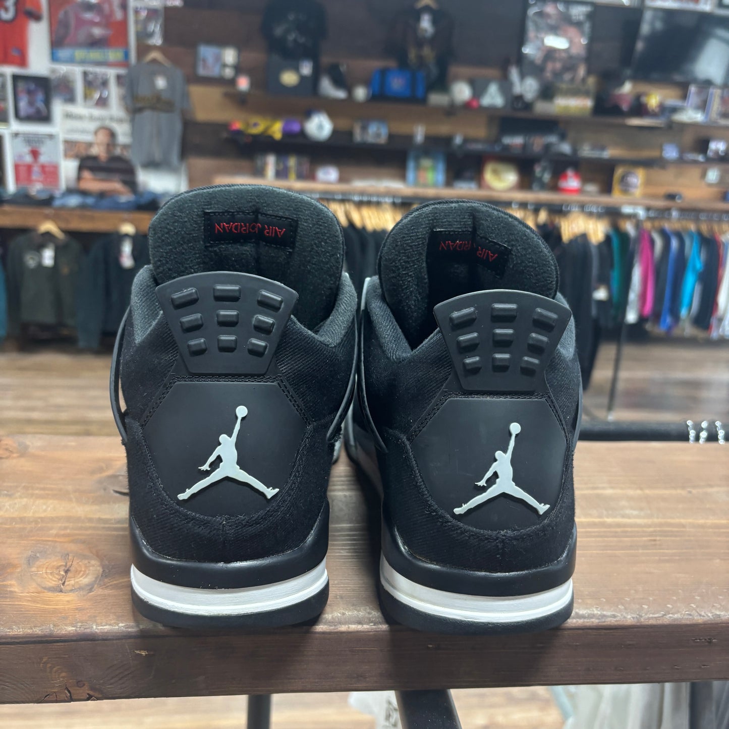 Jordan 4 'Black Canvas' Size 13