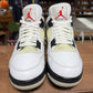 Jordan 4 'White Cement (2016)' Size 9